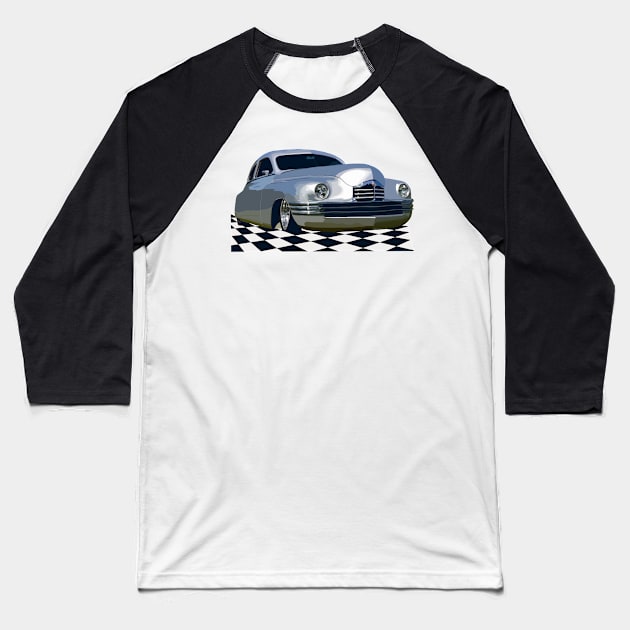 Classic Packard on the Showroom Floor Baseball T-Shirt by MamaODea